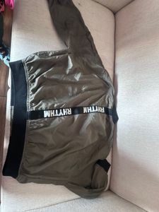 Olive Green Overshirt Jacket