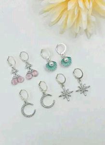 Earrings Set Of 4
