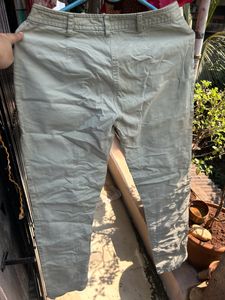 Beige Cargo Pants
