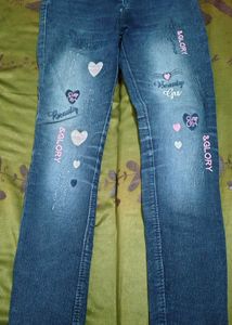 Cute Embellished Jeans 1