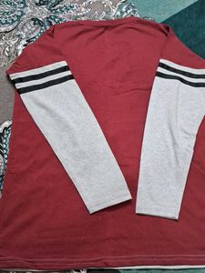 Color Block Long Sleeve T-Shirt (xxl)