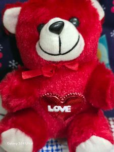 Red Teddy Bear Plush Toy