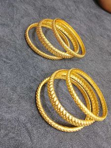 1Gram Gold Bangles Set