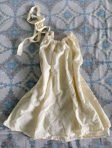 Cream Halter Top