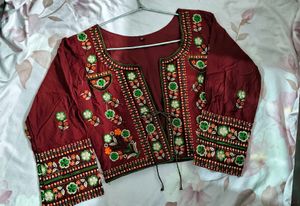 Navratri embroidered shrug