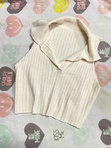 Sleeveless Crop Top