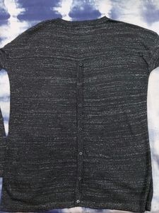 Imported! MANGO shimmery Tee