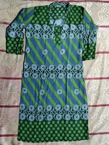 Green Colour Kurti
