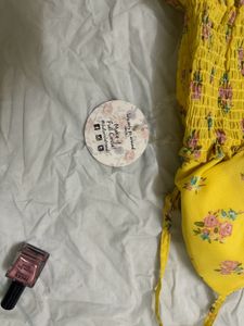 Yellow Floral Dress