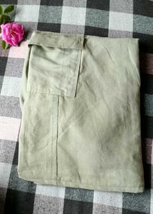 Khaki Cargo Skirt