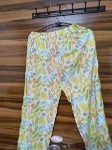 Fresh Blossom Multi-Color Floral Kurta Pajama Set