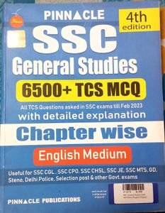 Pinnacle SSC books of General Studies