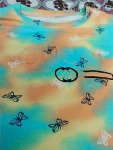 Butterfly Print Tee