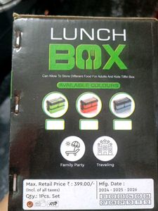 3 Compartment Leakproof Lunch Box