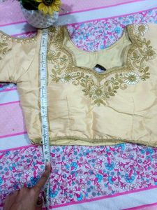 Ladies Designer Banglori Silk Blouses Vol 1*Fabric: Banglori SilkSleeves Jari Work Designs: