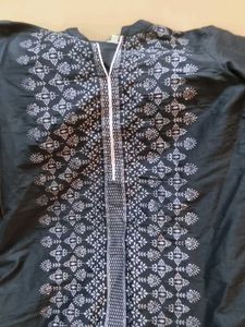 Elegant Black Kurta