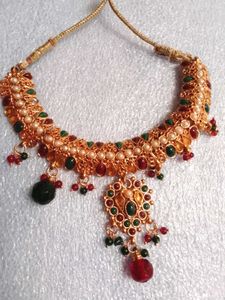 Vintage Style Gemstone Necklace