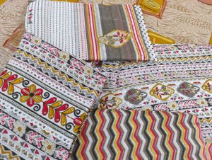 Boho Bloom – 3-Piece Unstitched Suit