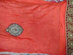 Embroidered Saree with Blouse