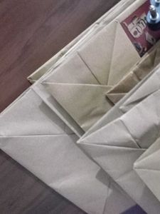 Flipkart minutes Paper CARRY Bags 20 pcs