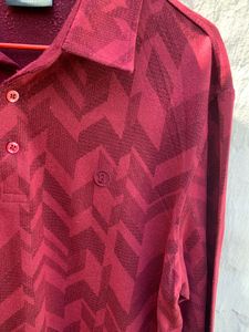 Maroon Bogner orignal  Patterned Shirt