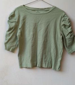 Olive Green Top