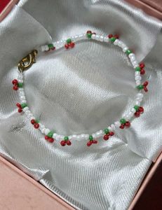 Trending Cherry Pinterest Bracelet 🍒🌸
