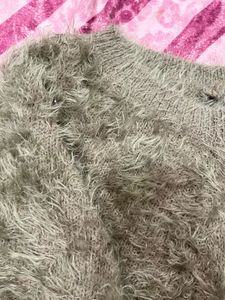 Fluffy Knit Sweater