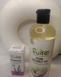 Set Of 2 Oil Coconut And Rosemary