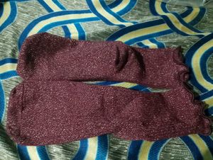 Sparkly Purple Socks