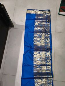 Blue Banarasi Silk Saree