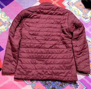 Burgundy Padded Jacket