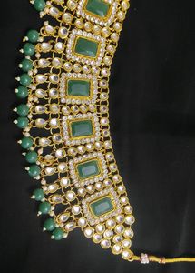 Green Jewellery Set
