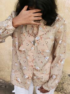 TRENDING Y2K Floral Print Top
