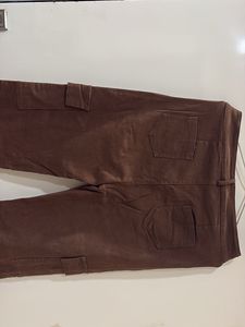 Brown Cargo Style Pants