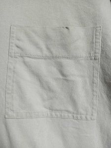 Beige Pocket Tee - Relaxed Fit