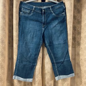 KRAUS - Blue Denim Capris