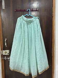 Teal &amp; Mint Green Indian Outfit