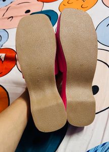 Pink Platform Slides EU 40