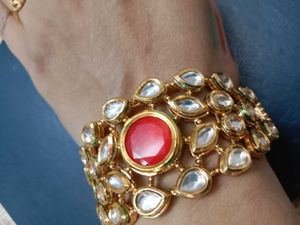 Statement Kundan Bracelet