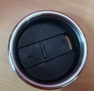 HP 400ml Stainless Steel Travel Mug