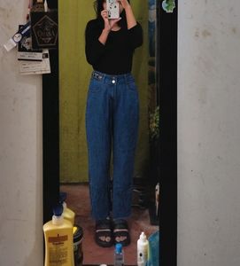 Ladies Straight Jeans