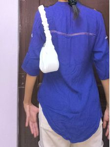 Blue Tunic Top