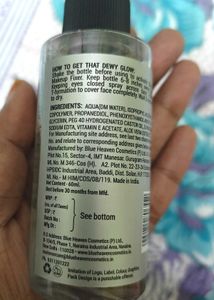 Blue Heaven Makeup Fixer