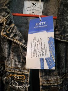 Peplum Denim Jacket