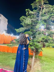 Blue Saree