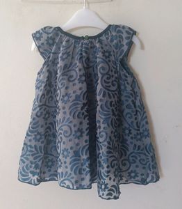 Printed A Line Frock