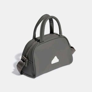 Adidas Rubberised Mini Grey Bag