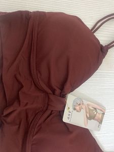 Burgundy Bra with Tag