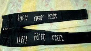 Skinny Fit Ripped Jeans